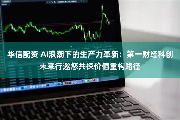 华信配资 AI浪潮下的生产力革新：第一财经科创未来行邀您共探价值重构路径